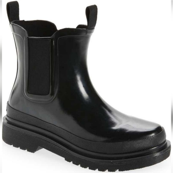 chooka Shoes - NIB Chooka Damascus Low Chelsea Rain Boot, Size 9, Color Black